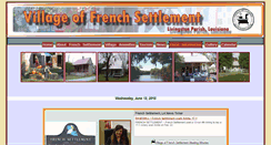 Desktop Screenshot of frenchsettlement-la.gov